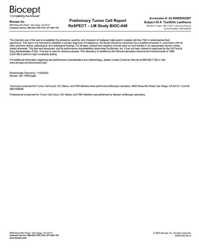 Fax page
