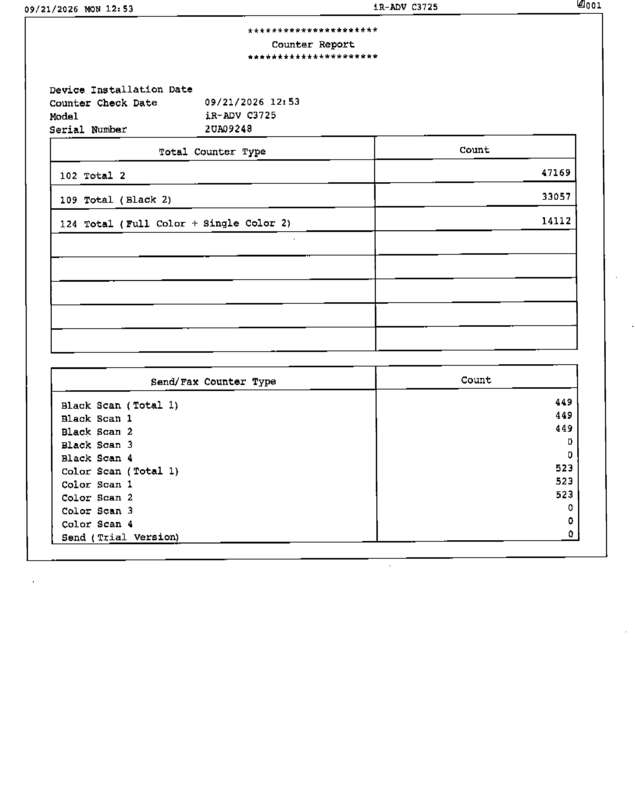fax page