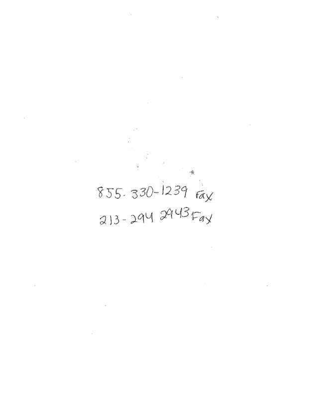 Fax page