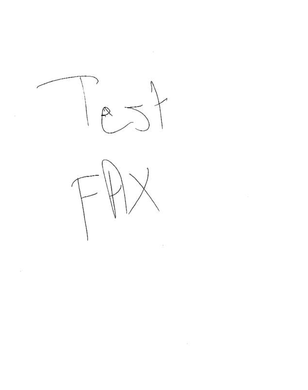 fax page