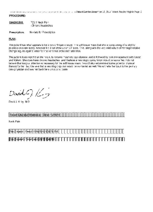 Fax page
