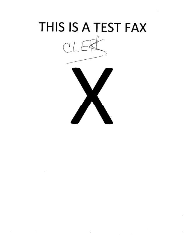 fax page