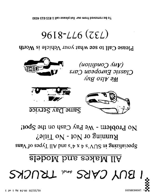 Fax page