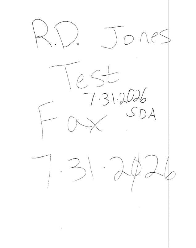 fax page