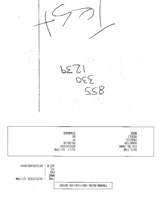 fax page