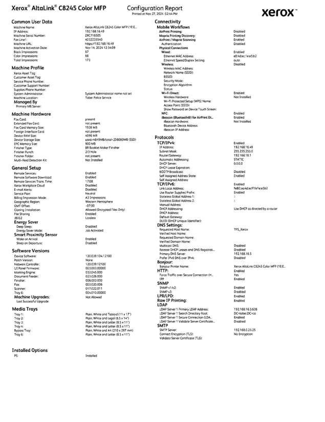 fax page