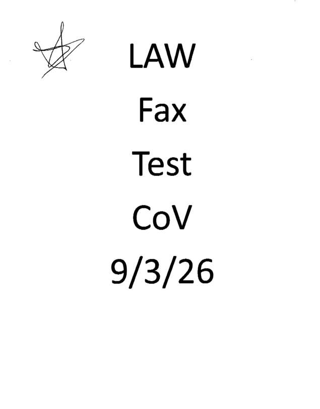 fax page
