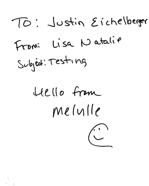 Fax page