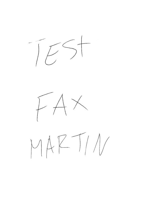 fax page