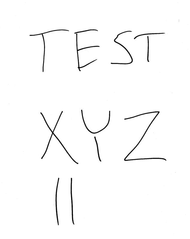 Fax page