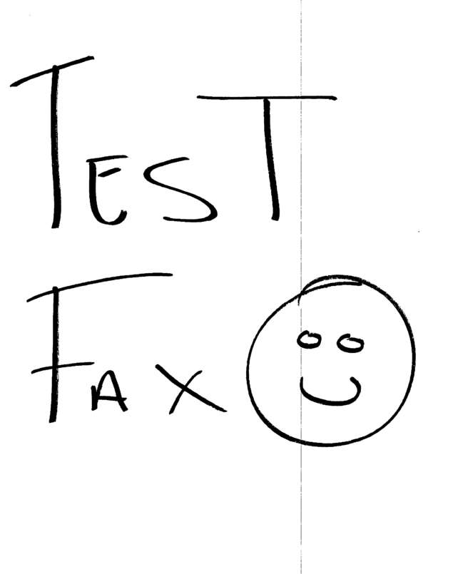 fax page