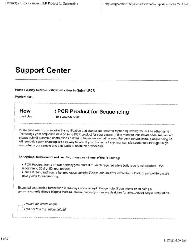 Fax page