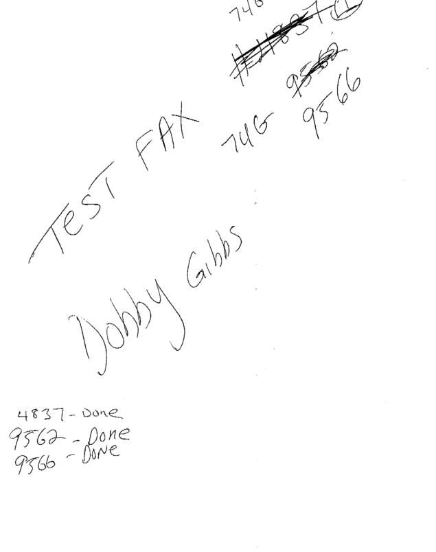 fax page