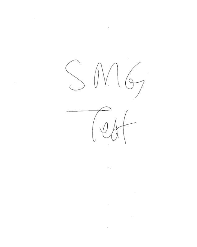 Fax page