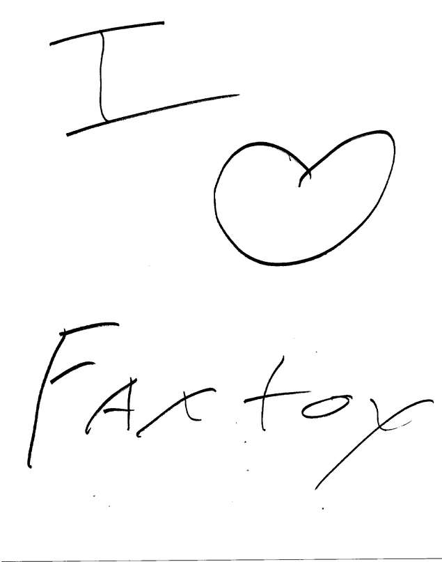 Fax page