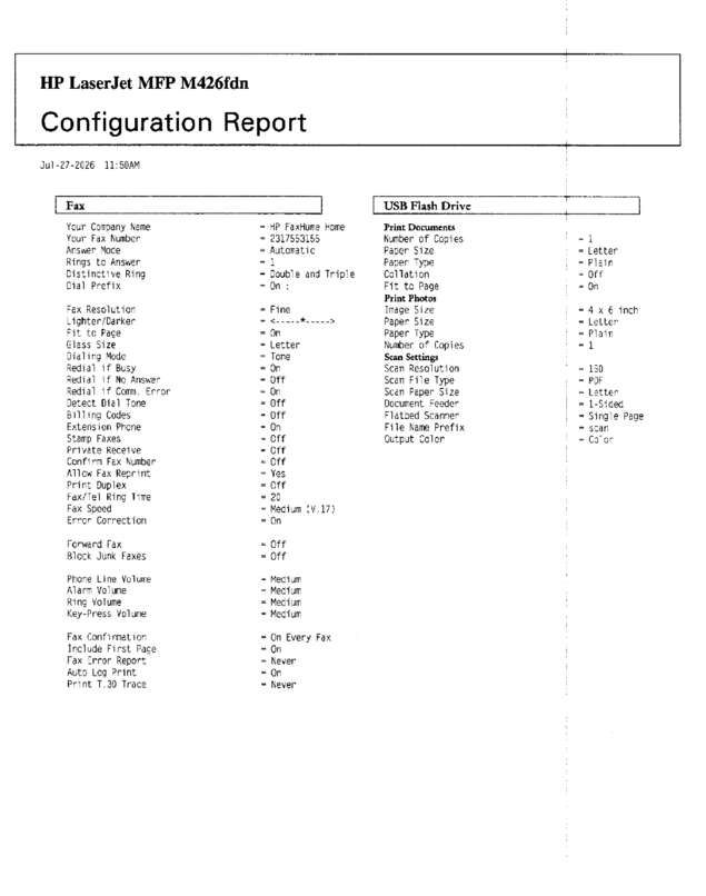 fax page
