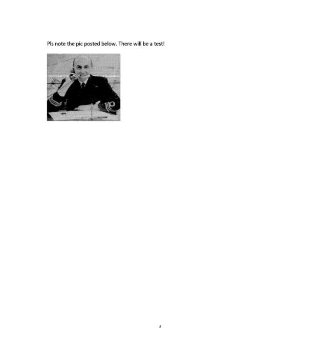 Fax page