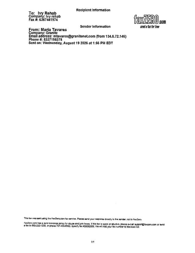 fax page