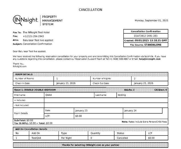 fax page