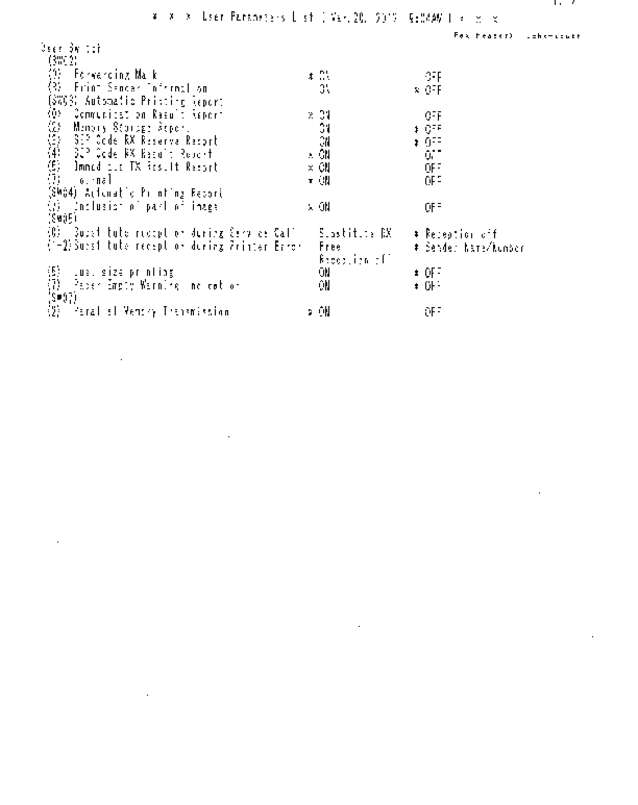 Fax page