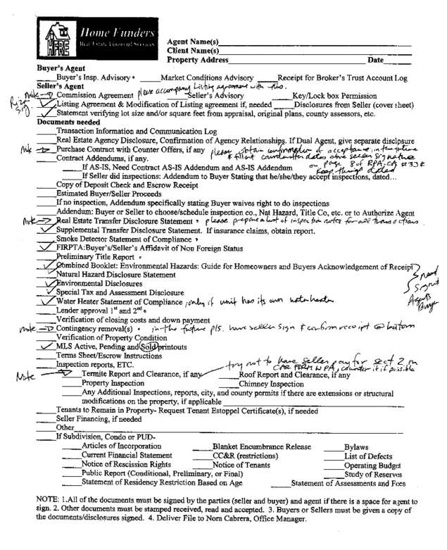 Fax page