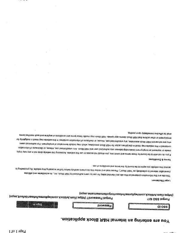 Fax page