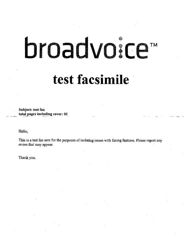 fax page