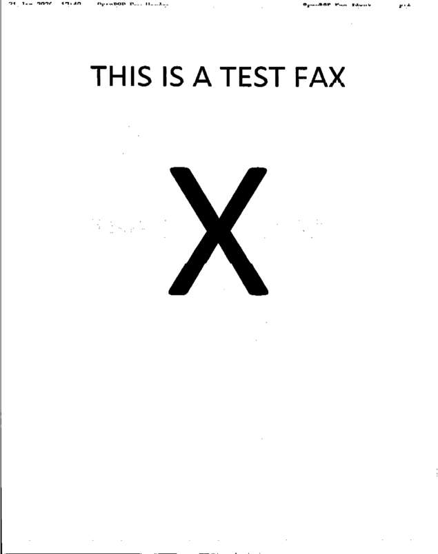 fax page