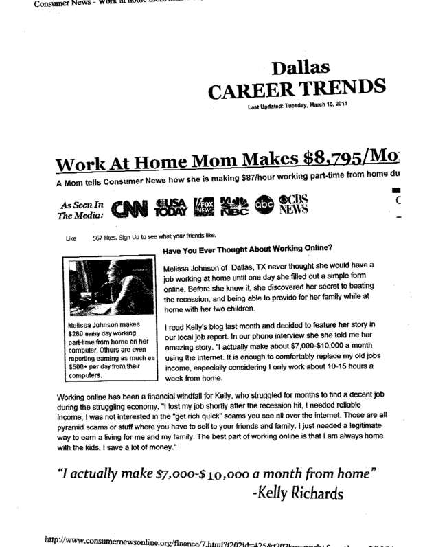 Fax page