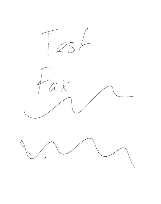fax page