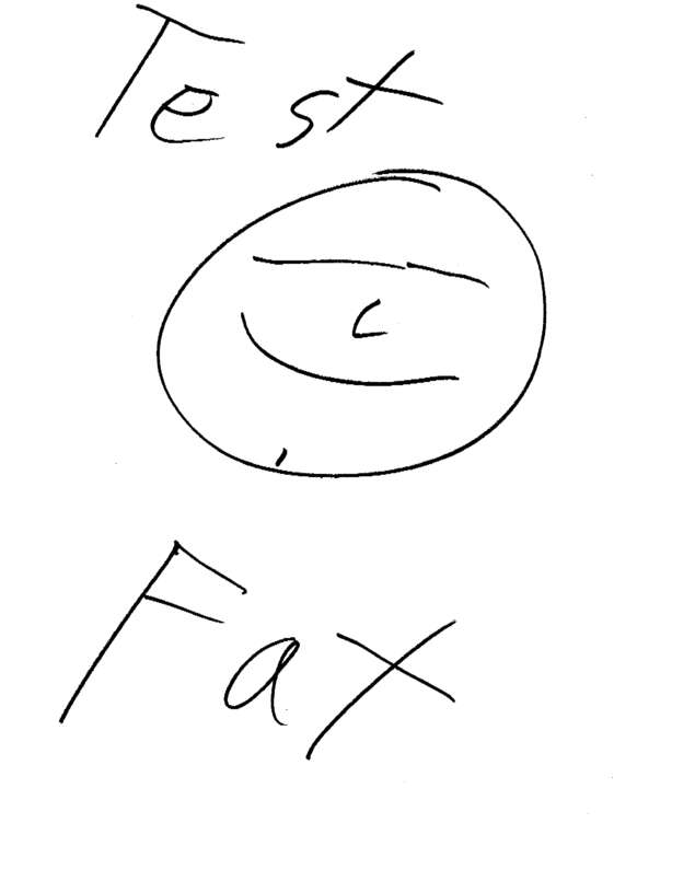 Fax page
