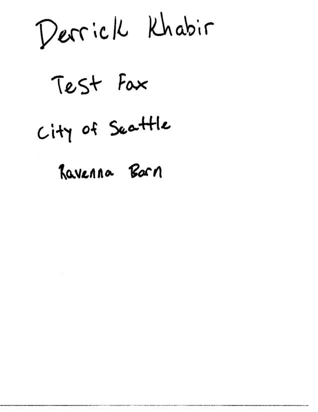 fax page