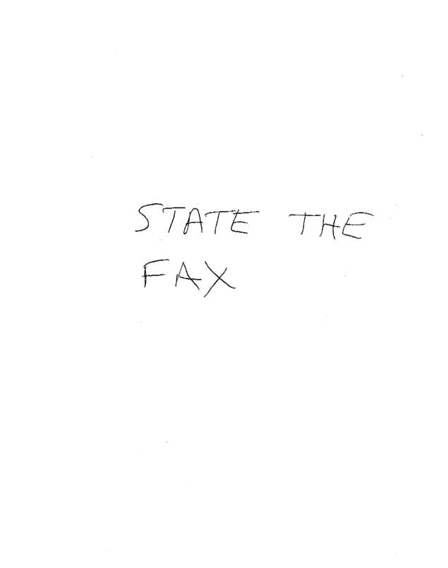 Fax page