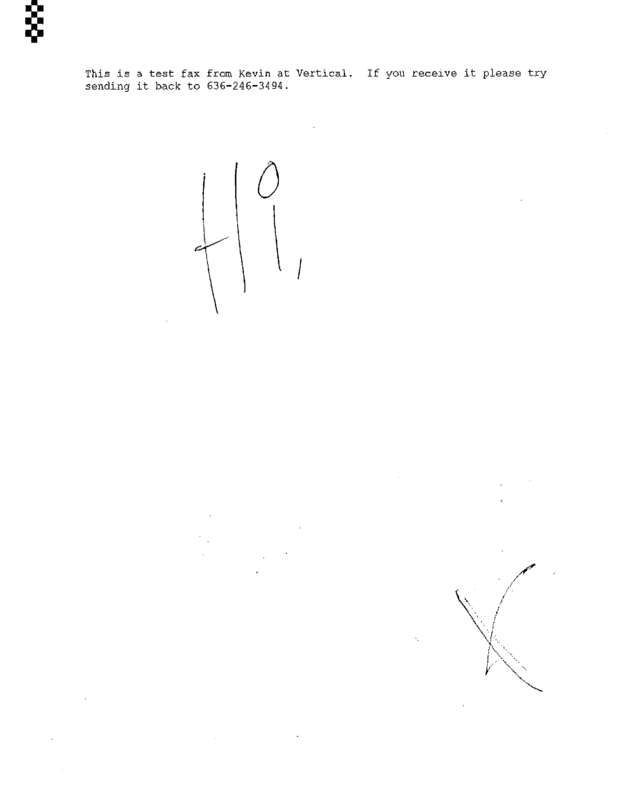 fax page