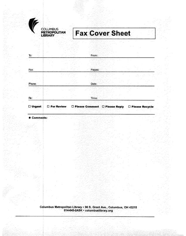 fax page