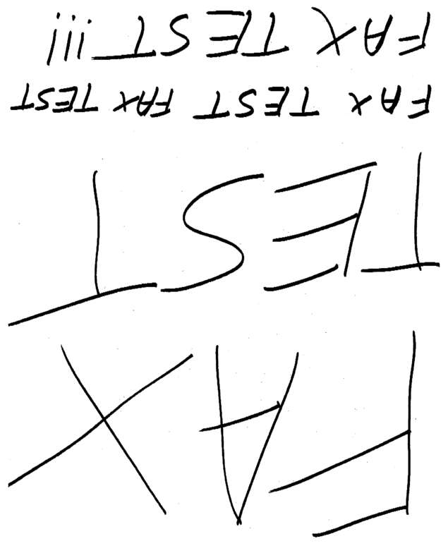 Fax page