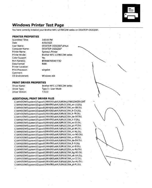 fax page