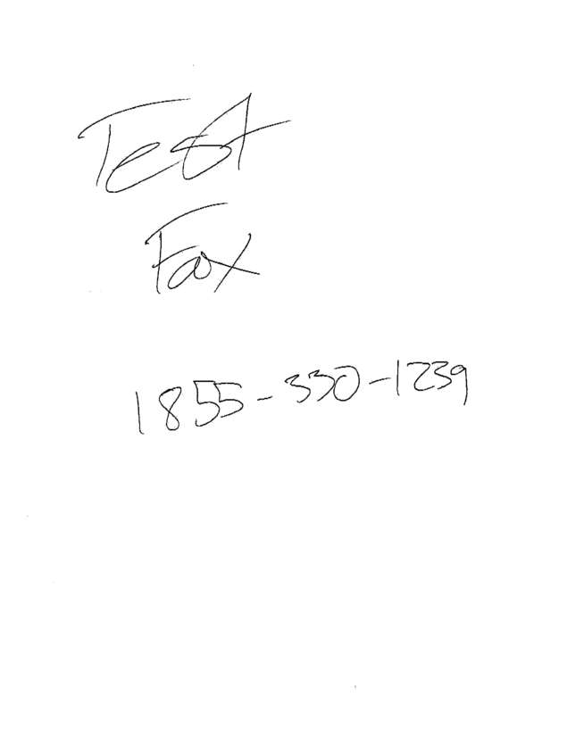 fax page