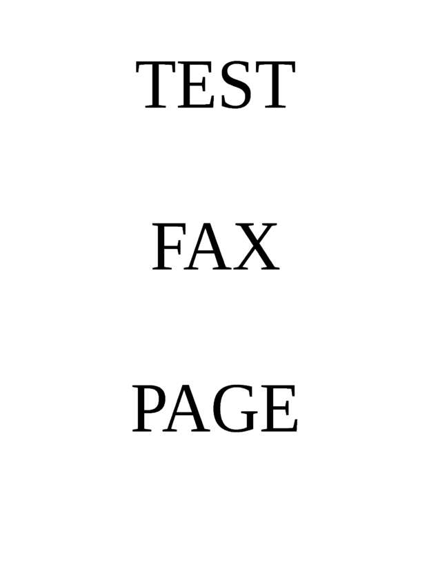 fax page