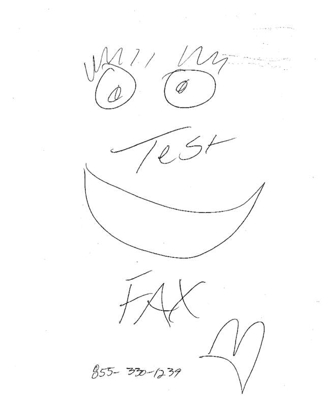 Fax page