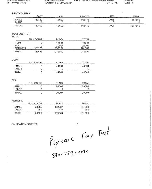 fax page