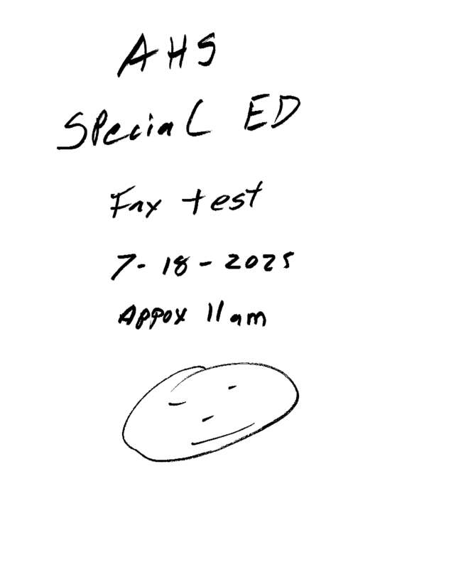 fax page