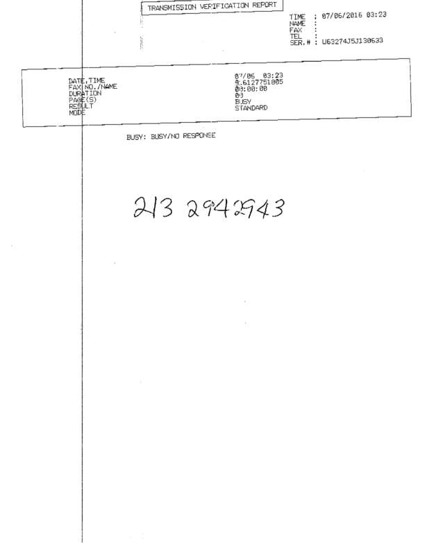 fax page