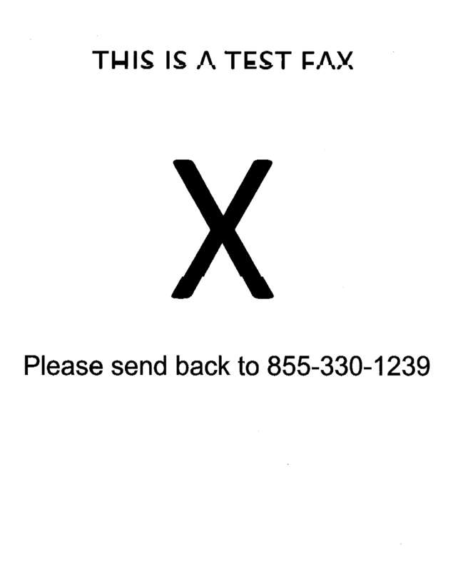 fax page