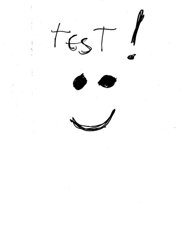 Fax page