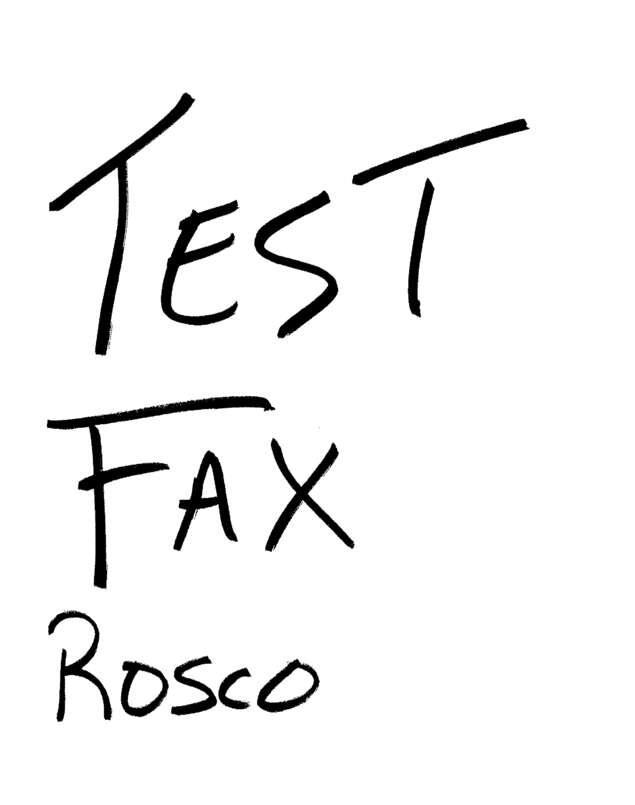 fax page