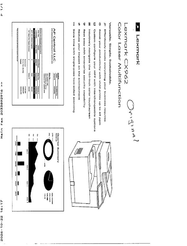 Fax page