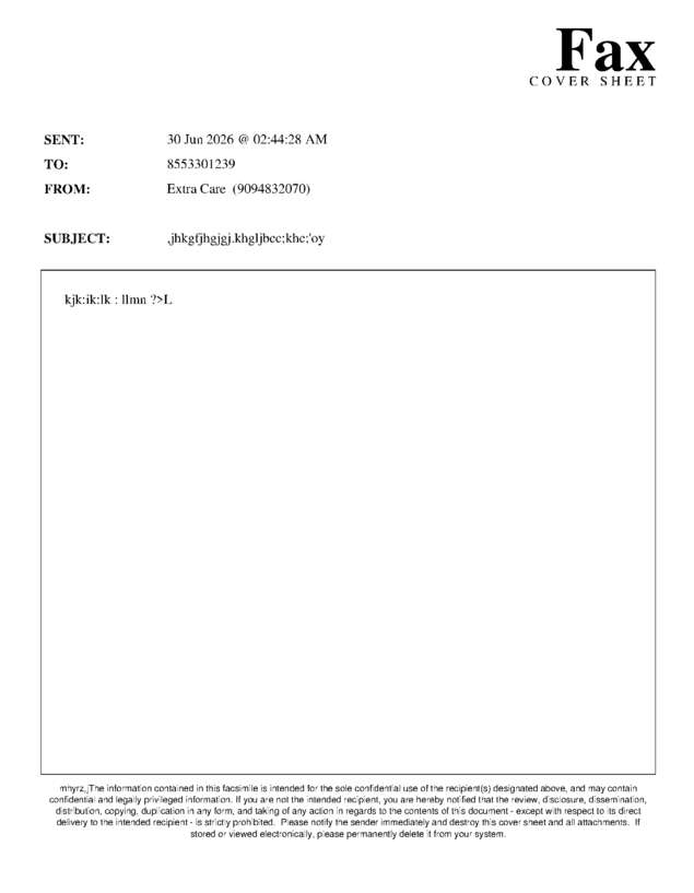 fax page