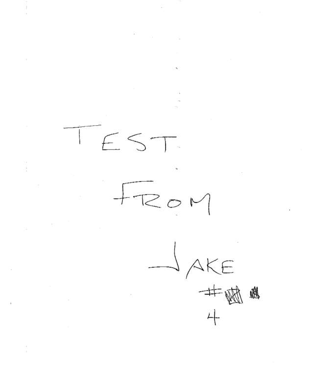 Fax page