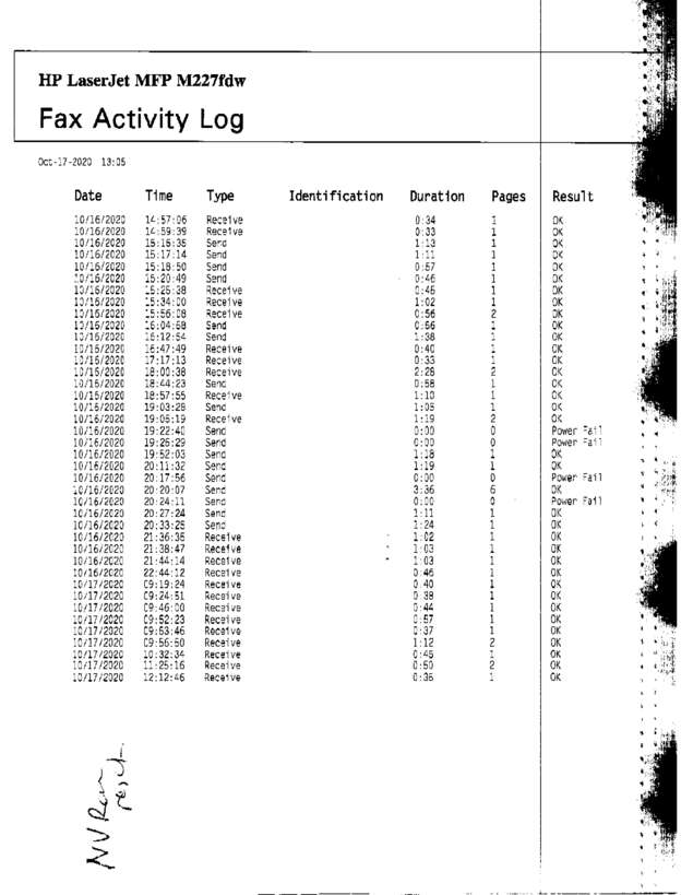 fax page